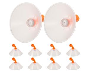 YARNOW Buses de Pulvérisation Atomisante Lot de 10 Diffuseur Anti-Vent pour Irrigation Agricole et Aménagement Paysager, Accessoires Détachés pour Pulvérisateur