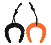 YARNOW Butée de Porte C-Type Lot de 2 en Plastique Solide Cale de Porte pour Ergonomique et Sécurité Incendie Usage Secours