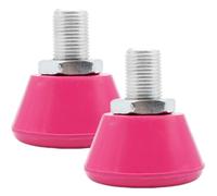 YARNOW Butées D'orteils en Caoutchouc Réglables pour Patins à roulettes, Résistance à l'usure, Freinage Prévisible, Design Ergonomique, Adaptées aux Sols en Asphalte en Extérieur