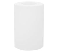 YARNOW Cache Ampoule Cylindrique en Verre Blanc Compatible E27 Abat-jour Suspendu Minimaliste Distribution Lumineuse Uniforme et Remplacement D'abat-jour
