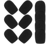 YARNOW Cache-Micro en Éponge 10 Pièces 55 * 38 * 16Mm pour Microphones de Scène, Accessoires Souffle et Qualité Sonore Améliorée en Événement