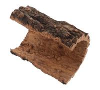 YARNOW Cachette de Gecko, cachette du Gecko léopard en Bark, Grotte en Forme d’Arche, décor de Terrarium pour Reptiles, Facile à Nettoyer, pour lézard et Tortue, 15 x 11,5 x
