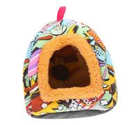 YARNOW Cachette Peluche pour Hamster Lit Chaud pour Cochon Nid Chaud pour Petit Animal Jouet Peluche pour Écureuil Volant