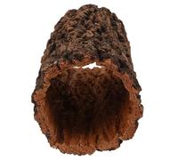 YARNOW Cachette pour Reptiles en Bois Naturel, Tronc d'arbre Creux, Facile d'entretien, Cache Humide pour Terrarium de Forêt Tropicale, Serpent et Lézard