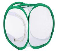 YARNOW Cage à Pliable en Pvc Cylindrique Moustiquaire Protectrice pour Élevage et Observation en Intérieur et Extérieur, Habitat Maison Pratique