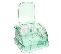 YARNOW Cage pour Hamster Et Petit Animal Boîte Transparente Portable Conteneur De Vie Facile à Ranger Et Observer sans Odeur Sûr