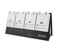 YARNOW Calendrier Musical Avec Cartes Rythmiques Pour Entraînement Cartes Éducation Musicale Pour Lecture De Notes Outils Enseignement Du Rythme Pour Étudiants Et Enseignants