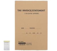 YARNOW Carnet de Reçus de Copies en Papier 60 Pages Compatibilité pour Gestion Financière et Suivi des Commandes en Entreprise