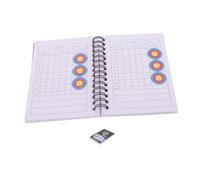 YARNOW Carnet de Score pour Archers en Papier, Accessoires de Jeux Sportifs, Support D'analyse Détaillée, pour Entraînements et Tournois