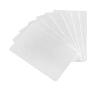 YARNOW Carte d'accès Carte d'identité en PVC blanc, lot de 100, imperméables, pour enregistrement des présences en parkings et contrôle d'accès