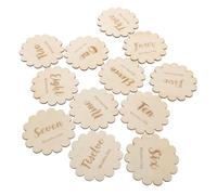 YARNOW Cartes Rondes Bois Pour Mois De Grossesse Accessoires De Photographie Marqueurs De Parcours De Grossesse