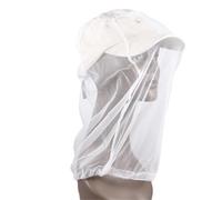 YARNOW Casquette D'extérieur Anti-insectes Blanche Bonnet en Maille et Grillage Moustiquaire, Design Ajusté Cou pour Ambiance Estivale, pour Pêcheurs et Randonneurs
