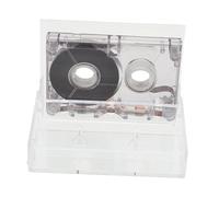 YARNOW Cassette Audio Vierge 60 pour Interviews DIY Vintage Enregistrement Fêtes Et Célébrations Créativité Plastique Transparent
