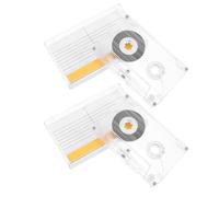 YARNOW Cassettes Audio Enregistrables 45 en Plastique, Lot de 2