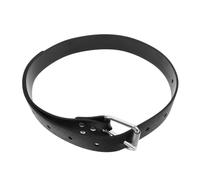 YARNOW Ceinture de Plongée en Apnée Noire avec Boucle à Dégagement Rapide, Ceinture Robuste en Silicone et Acier Inoxydable pour Chasse sous-Marine Confortable