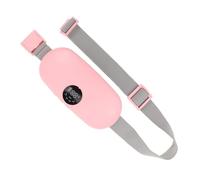 YARNOW Ceinture Massante Chauffante pour Crampes Menstruelles Coussin Chauffant Portable avec Vibration et Chauffage Rapide Soutien Abdominal Discret