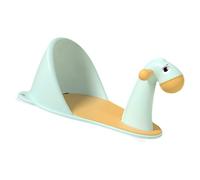YARNOW Chaise de Bain pour Bébé et Tout-petit Antidérapante Bleu Ciel Siège de Bain Dossier de Soutien en Plastique Solide Sécurisé et Confortable Siège Bébé Compact pour -né