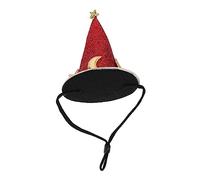 YARNOW Chapeau pour Animaux de Compagnie Petit Duveteux Chapeaux pour Hamsters Chapeau de Costumes pour Animaux de Compagnie Chapeaux d'animaux drôles Peluche Rouge