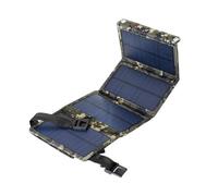 YARNOW Chargeur Solaire Panneau Solaire de Secours 10w 5v Pliable Pet Sortie USB pour Mobile et Batterie Externe, Usage Extérieur et Bateau