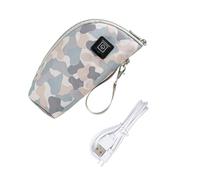 YARNOW Chauffe USB Portable avec Housse Thermique Camouflée Accessoire pour Allaitement Déplacement Convient Plupart pour Bébés Couleur Aléatoire