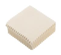YARNOW Chiffons de Polissage Doux pour Bijoux et Montres, 50 Unités, Adaptés pour Guitare, Violon, Piano, Nettoyage Or et Platine, Réutilisables, 2.95X2.95X0.04 In Couleur Aléatoire