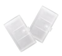 YARNOW Classeur de Photocartes 2pcs en Plastique 240 Pochettes, 40 Pages Intérieures, Rangement Pratique pour Cartes Postales et Photos, pour Famille et Mariage