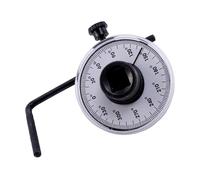 YARNOW ynamométrique Réglable Mesure Précise Tête à Cliquet Réversibl Jauge D'angle en Alliage Noir pour Atelier et Garage Automobile
