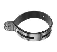 YARNOW Collier D'échappement Réglable Moto 110-115 Mm Joint Étanche Acier Robuste Vibrations Usage Moto Sports Motorisés