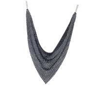 YARNOW Collier Foulard à Paillettes Pour Femmes Collier Plastron Métal Chaîne De Clavicule Élégante Accessoire De Cou Brillant Pour Fêtes Et Occasions Spéciales