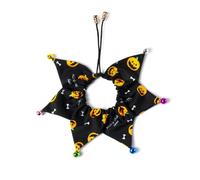 YARNOW Collier pour Animal De Compagnie 2 Pièces Orange Collier pour Chiot avec Boucle Clochette pour Chat Étiquette Réglable Costume D Halloween pour