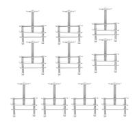 YARNOW Colliers de Serrage Pivotants pour Tubes Métalliques Bouton Ergonomique, Adaptés aux Manipulations en Laboratoire d'Enseignement de Biologie et Chimie 1.38 X 1.02 X 0.39 Pouces