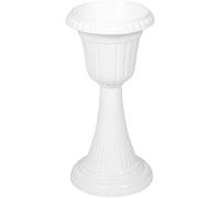 YARNOW Colonne Romaine Pot De Fleurs Jardinière De Porche Plastique Urne Rustique pour Plantes Intérieur Décoration De Jardin