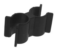 YARNOW Connecteur de Clip à Double Pince pour Tuyaux de Bateau Accessoire Nylon Noir pour Yachts et Rv