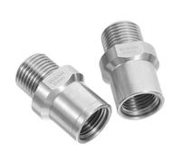 YARNOW Convertisseur De Filetage Convertisseur De Pédale Extendeurs De Pédale De Vélos Accessoires De Prolongateurs Acier Inoxydable