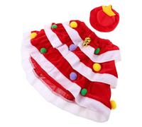 YARNOW Costume Oie de Porche Rouge pour Décorations Festives Tenue avec Chapeau Confortable pour Statue Oie de Fêtes de Noël et Occasions Joyeuses