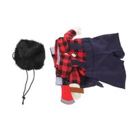 YARNOW Costume pour Chien Taille M Posture Debout, Tissu Doux Peau, Tenue de Cosplay Amusante et Confortable pour Chiots, pour Fêtes, Anniversaires et Séances Photo