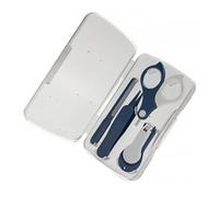 YARNOW Coupe-ongles Pour Garçon Fille Avec Ciseaux Pince à Épiler Et Étui De Rangement Kit De Manucure Portable