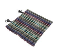 YARNOW Coussin D'assise Voiture en Tissu Respirant en Lin Design Ethnique Rétro, Polyvalent et Confortable pour Siège Auto Toutes Saisons