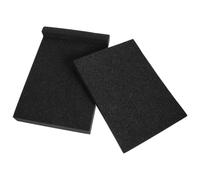 YARNOW Coussin Insonorisant en Mousse Haute Densité Noir 2 Pièces pour Subwoofer et Moniteur, et Isolation Phonique pour Studio