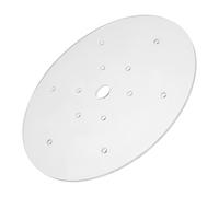 YARNOW Couvercle d'Aquarium Rond Anti-Saut en Acrylique Transparent 20 CM Couvercle de Remplacement Léger et Résistant à L’Humidité pour Bol à Poissons Protection pour Aquarium