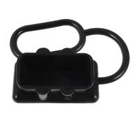 YARNOW Couvercle de Protection Noir pour Connecteur D'alimentation 175a, Capuchon Anti-poussière Étanche Compatible Connecteurs Batterie, Accessoire Auto Solide pour Protection de Treuil