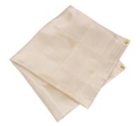 YARNOW Couverture Ignifuge 50X50 CM en Fibre de Verre Résistante à la Chaleur Tapis Isolant Thermique pour Barbecue et Camping Chiffon de Protection Anti-Feu Multifonction pour