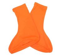 YARNOW Couvre-Chaussures Imperméables Anti-Sable Hautes Orange Taille L, Housses de Protection Élastiques pour Randonnée et Camping, Guêtres Légères et Antidérapantes pour Activités