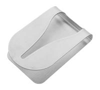 YARNOW Crochet Magnétique et Utilisation Polyvalente Design Compact en Acier Inoxydable Argenté pour Serviettes Cuisine, Réfrigérateur et Garage