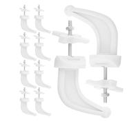 YARNOW Crochets Radiateur Lot de 10 en Plastique pour Serviettes, Vêtements et Chapeaux Installation Facile sans Outils Utilisation Cuisine et Salle de Bain