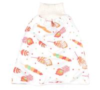YARNOW Culotte D'apprentissage en Coton Pur pour Tout-petits Respirante Bouton Caché Anti-glissement pour Garçon et Fille en Phase de Propreté