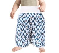 YARNOW Culotte d'Apprentissage Imperméable Pliable Ceinture Dissimulée pour Bébé 0-4 Ans, Jupe Anti-Fuite Facile à Nettoyer et Transporter