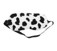 YARNOW de Sommeil en Peluche pour Femmes Nuit Doux et Occultant Confortable Taille Unique Motif Vache Ouverture Sommeil Profond et Repos Réparateur