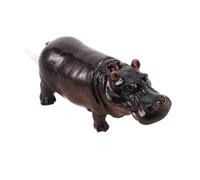 YARNOW Décoration Aquarium Hippo Pneumatique Effet Bulles Réaliste Système Installation Rapide Ornement Ludique pour Réservoir Poissons