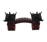 YARNOW Décoration de Pagode Miniature en Plastique avec Design Élégant et Charme Artistique pour Jardins Zen et Micro Paysages Bonsaï, Entretien Facile